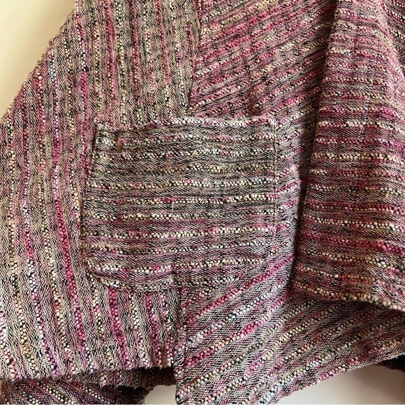 Yasuko Kurisaka Kimono Style MOP Button Cardigan - Picture 10 of 16